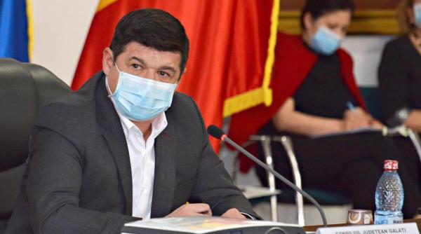costel fotea presedintele cj galati incepe modernizarea primului tronson al drumului de centura
