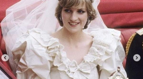 celebra rochie de mireasa a printesei diana expusa la palatul kensington william si harry decizie la 24 de ani de la moartea mamei lor