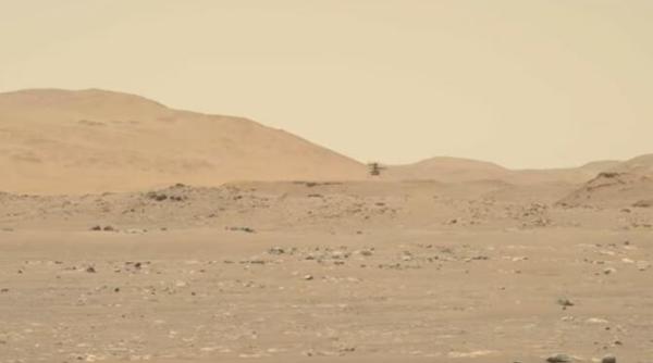 elicopterul ingenuity a primit o noua misiune pe marte