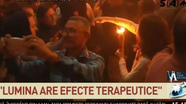 prof constantin dulcan experienta luminii de la mormantul sfant oamenii o luau cu palmele si o puneau pe fata