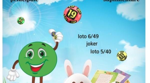 tragerile speciale loto ale sarbatorilor de pasti sambata 1 mai