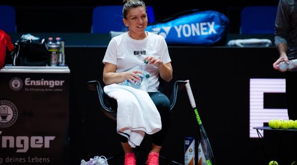 simona halep s a calificat in optimi la madrid