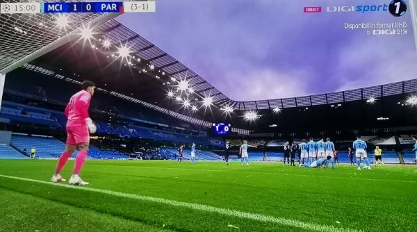 manchester city psg returul semifinalelor uefa champions league live se joaca pe zapada galerie foto