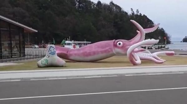 scandal in japonia banii pentru masurile anti covid 19 au fost cheltuiti pe un calmar roz urias video