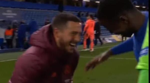 reactia lui hazard real madrid a provocat un imens scandal dupa eliminarea galacticilor in fata lui chelsea din semifinalele ucl video