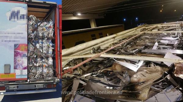 gunoiul bulgariei oprit la vama giurgiu peste 59 de tone de deseuri din diferite materiale foto