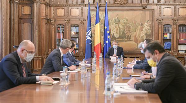 klaus iohannis sedinta la cotroceni inaintea relaxarii din 1 iunie 2021