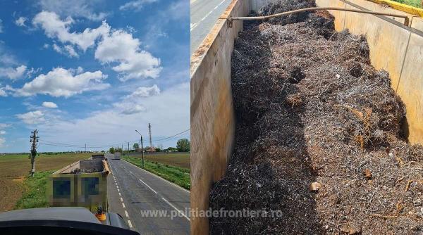peste 170 de tone de deseuri din bulgaria descoperite la vama veche si calarasi galerie foto