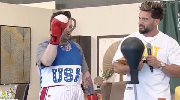 magicianul robert tudor l a facut de ras pe dorian popa in direct hatz johnule prins fara chiloti video