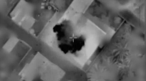 armata israeliana a distrus locuinta liderului hamas in fasia gaza