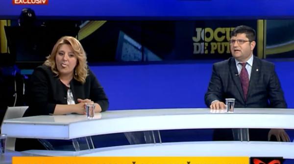 diana sosoaca si ringo damureanu replici acide in direct eu am bagat aur in parlament hai sictir