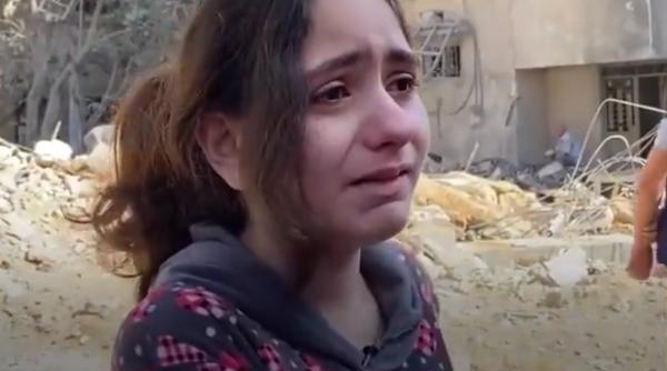 video fetita din gaza discurs emotionant in fata daramaturilor am doar zece ani
