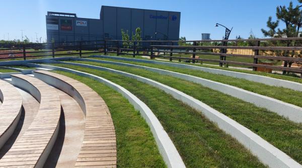 se deschide parcul de langa dambovita mall cum arata galerie foto