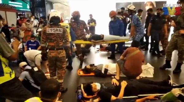 accident grav la metrou peste 200 de raniti dupa ce 2 garnituri s au ciocnit intr un tunel in malaezia video