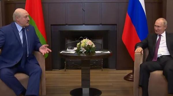 la intalnirea cu putin lukasenko a acuzat occidentul ca incearca sa destabilizeze belarus