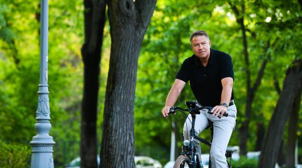 ziua mondiala a bicicletei dezbatere in herastrau cu participarea lui klaus iohannis a ministrul mediului si a lui nicusor dan