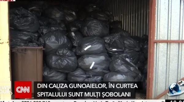 gunoiul de la spitalul grigore alexandrescu zace de o saptamana in curtea unitatii medicale