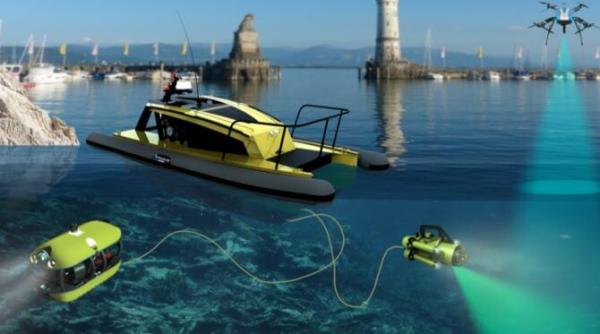 cercetatorii din cluj lucreaza la primul sistem robotic de curatare a deseurilor de pe fundul oceanului