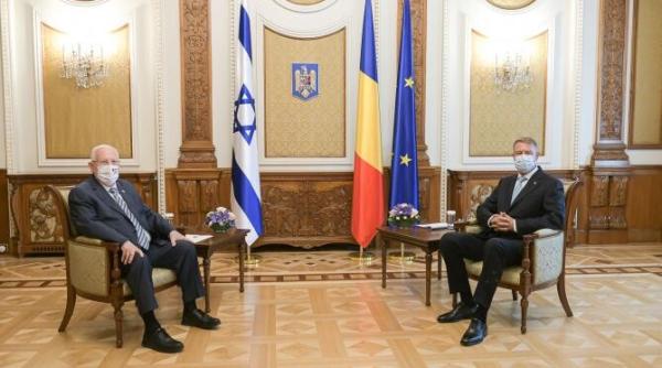 presedintele israelului reuven rivlin primit de klaus iohannis ce au discutat