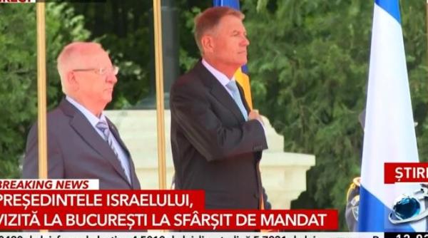reuven rivlin presedintele israelului vizita la bucuresti chirieac