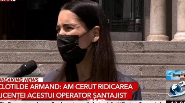 criza gunoi sectorul 1 clotilde armand este un santaj am cerut ridicarea licentei acestui operator