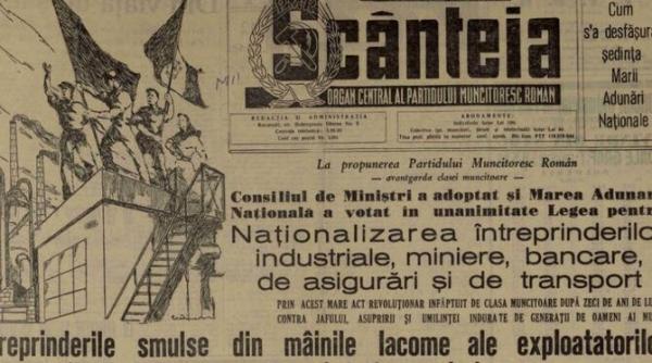 11 iunie 1948 73 de ani de la legea marii nationalizari a romaniei