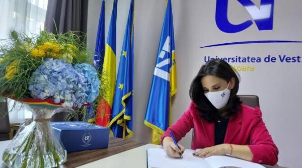 andreea raducan este ambasadoarea uvt liberty marathon 2021