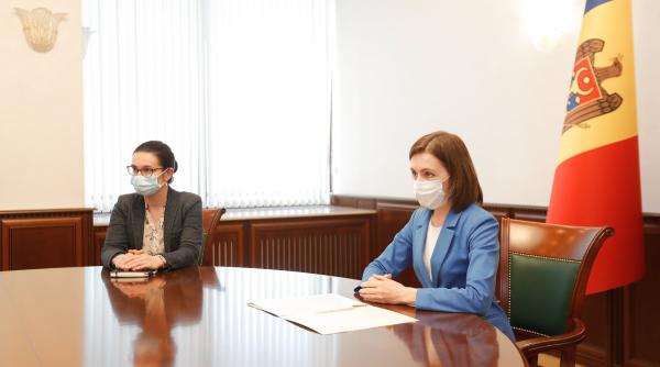 maia sandu a multumit romaniei pentru lotul de vaccin ajuns in republica moldova