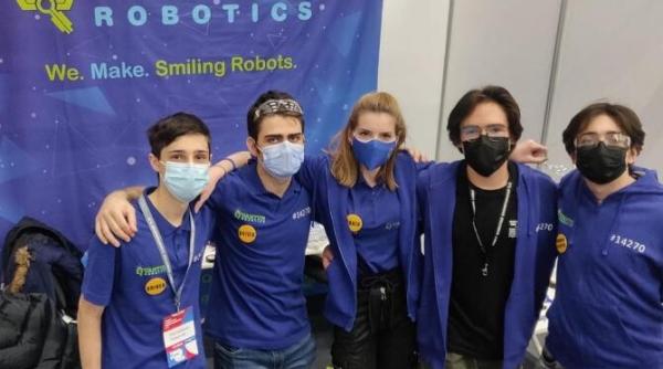 elevii romani au castigat concursul national de robotica canada cup 2021
