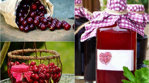 cum faci sirop de visine doua retete foarte simple