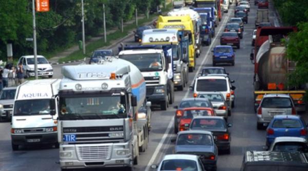 protest transportatorii acuza hartuirea autoritatilor fiscale vor circula cu viteza redusa