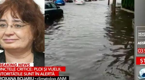 un ciclon loveste romania la noapte bojariu vor urma zile cu ploi torentiale si vijelii