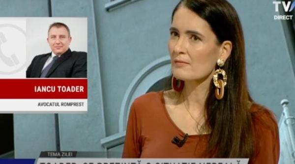 avocatul romprest iancu toader o da de gol pe clotilde armand sta 5 10 minute si pleaca