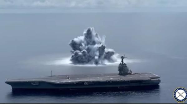 marina sua a provocat un cutremur cu magnitudinea de 3 9 dupa detonarea a 18 tone de explozivi