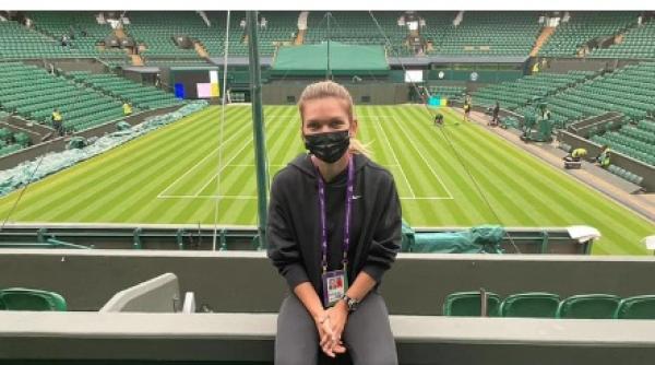 simona halep pe centralul de la wimbledon debutul romanilor