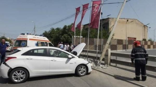 accident in alba foto trafic rutier ingreunat