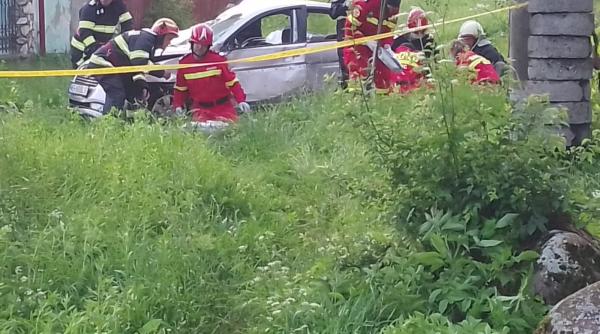 tragedie in judetul mures o femeie a murit dupa ce masina pe care o conducea a fost lovita de un tren