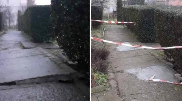 aici trebuia sa vina secretarul de stat se vorbeste despre investitii majore in timp ce orasul arata asa