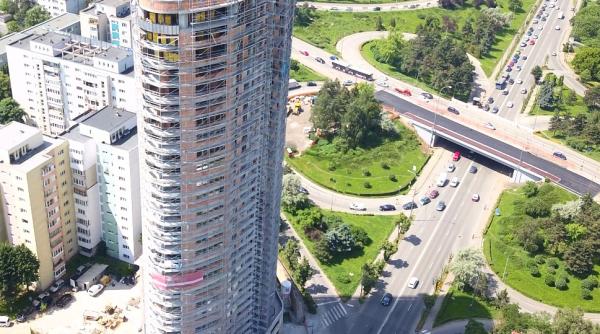 cum arata cel mai inalt bloc de locuinte din romania e in cluj napoca si pretul unui apartament ajunge la 500 000 de euro