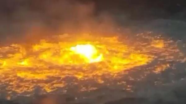 un imens ochi de foc a aparut in golful mexic imagini virale video