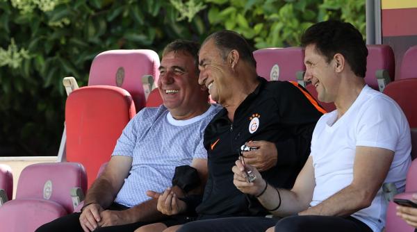 imaginile zilei hagi si popescu aparitie surpriza la antrenamentele echipei galatasaray galerie foto