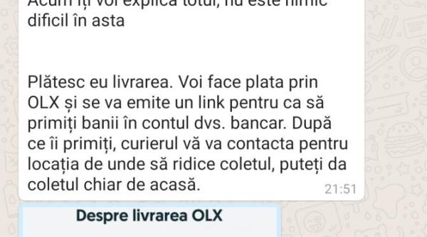 inselatorie in numele olx  cum era sa raman fara banii de pe card  metoda pas cu pas