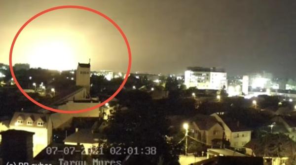 video momentul exploziei de la combinatul chimic azomures