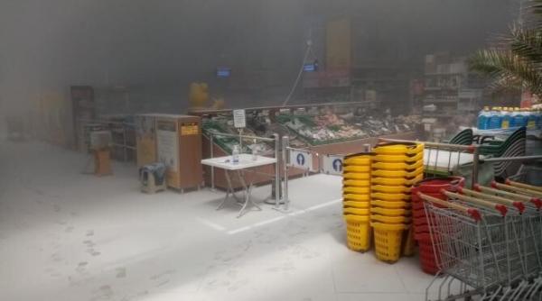 incident la un centru comercial din gheorgheni  11 victime au avut nevoie de salvatori