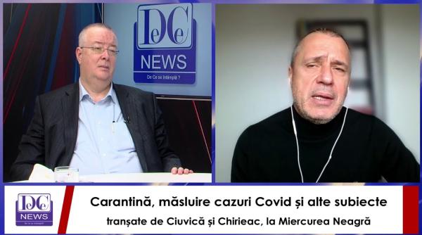 miercurea neagra la dc news tv tache chirieac si ciuvica dezbat subiectele momentului
