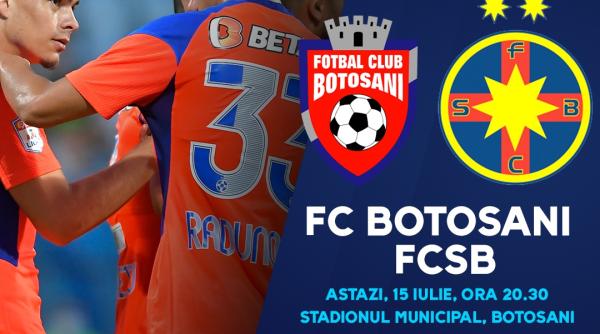 fc botosani fcsb primul meci din noul sezon al ligii i livetext la dc news de la 20 30