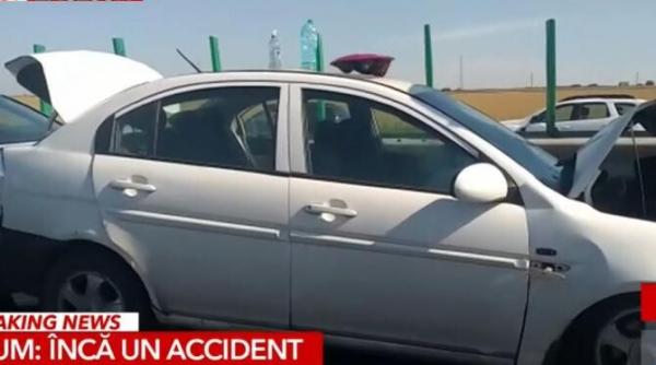 carambol cu 20 de masini pe autostrada soarelui tamponari in lant