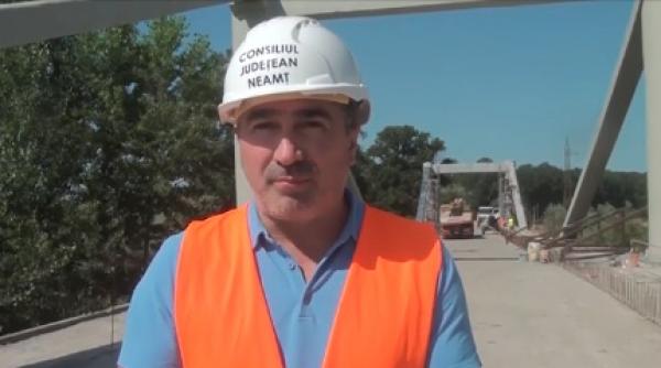 ionel arsene psd neamt podul de la lutca reparat in procent de circa 80prc