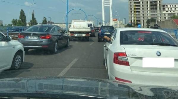 blocaj in traficul din bucuresti chirieac toata zona de nord a capitalei uriasa parcare