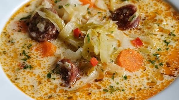 ciorba cu carnati reteta originala din maramures